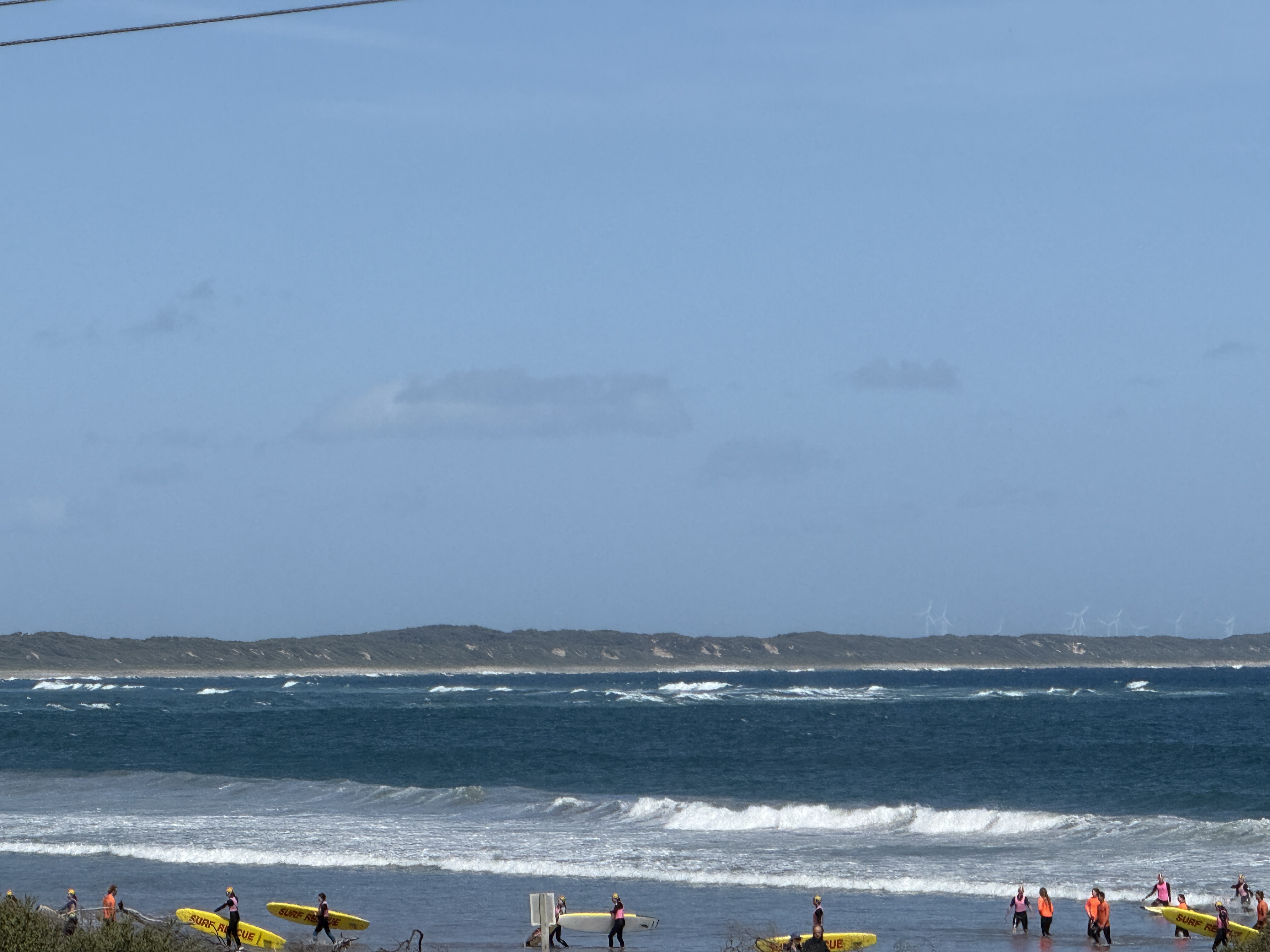 Surfing at Inverloch beach